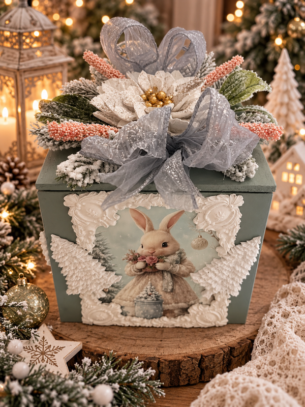 Douceur d’Hiver – Le Petit Lapin de Noël ✨Lydie