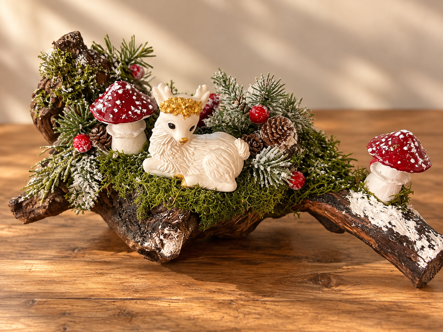 Le Petit Faon Enchanté – Décoration LED ✨