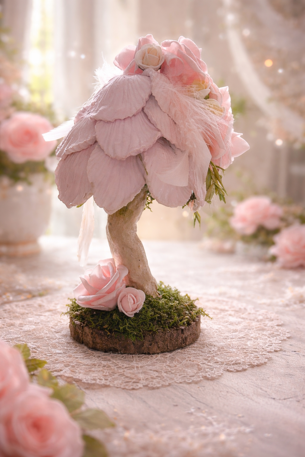 Champignon Enchanté à LED – Création Féérique