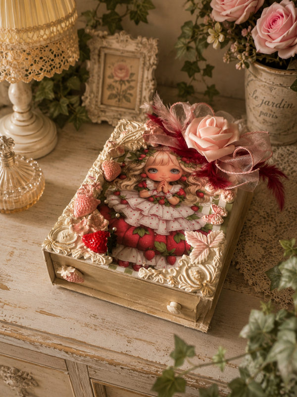 Boîte Faux Livre “Le Jardin Secret de Charlotte  Flo
