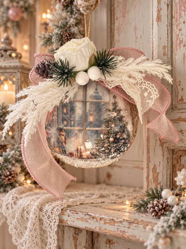 Suspension de Noël fenêtre