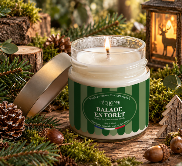 Bougie parfumée « Balade en Forêt » ✨🌲
