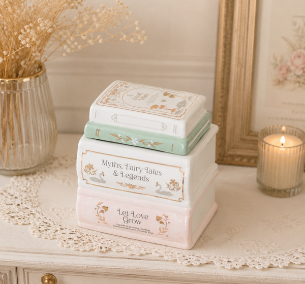 Brûleur à parfum féerique – Livre enchanté