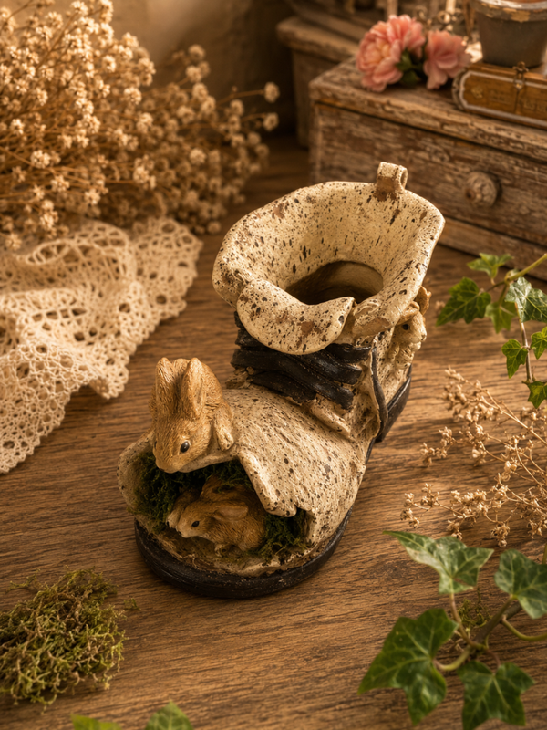 Pot de fleurs – Botte des Lapins des Bois