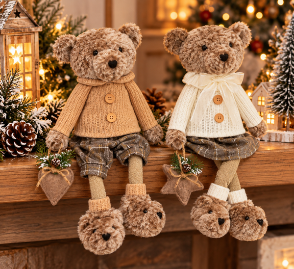 Les Ours de Noël à poser 🤎