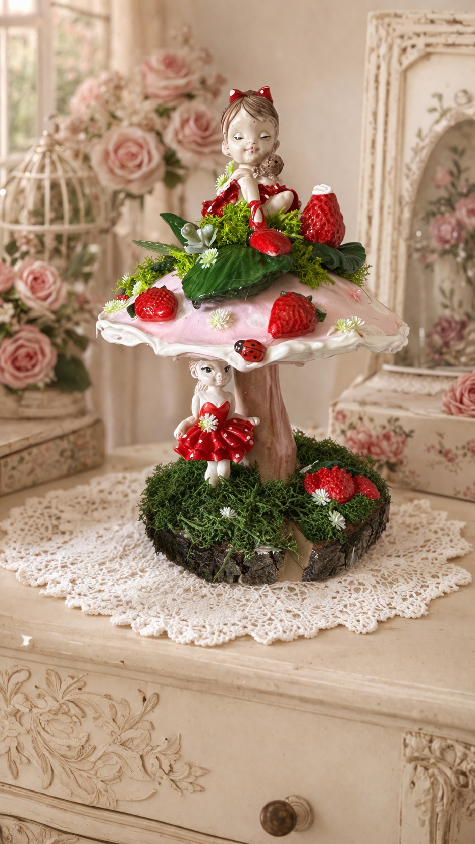 Champignon. Le Bal des Fraises Enchantées