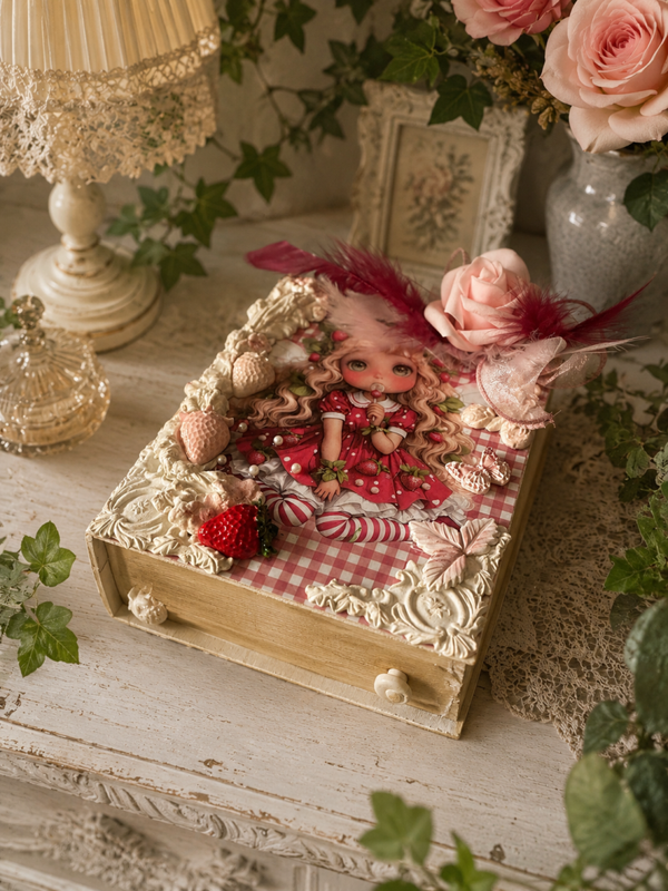 Boîte Faux Livre “Le Jardin Secret de Charlotte” ✨Estelle