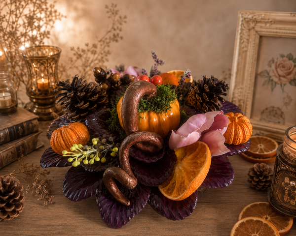 Centre de table – Douceur d’Automne 🍂 Audrey
