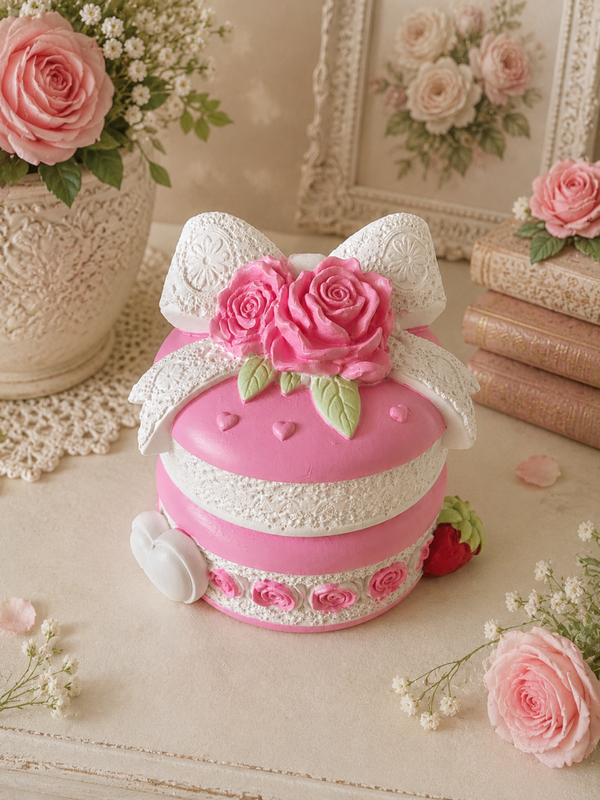 Macaron décoratif féerique