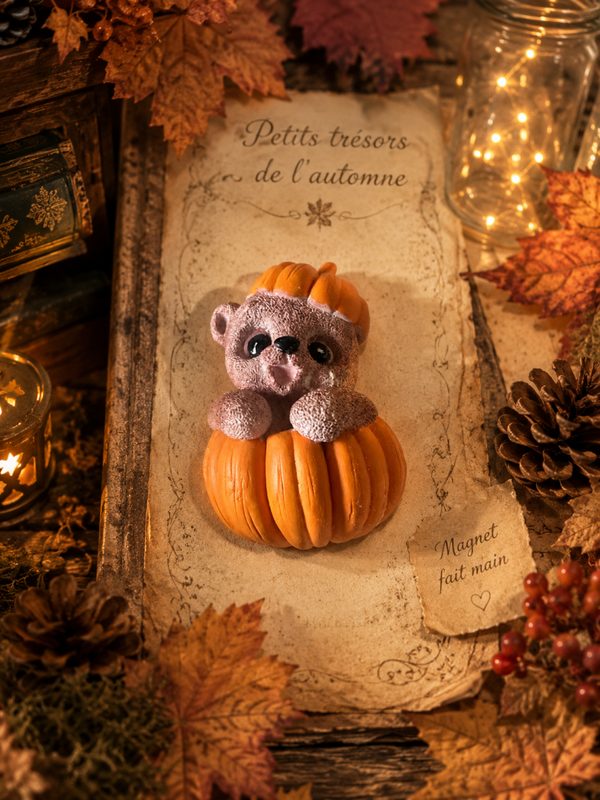 Magnet petit trésor d’automne