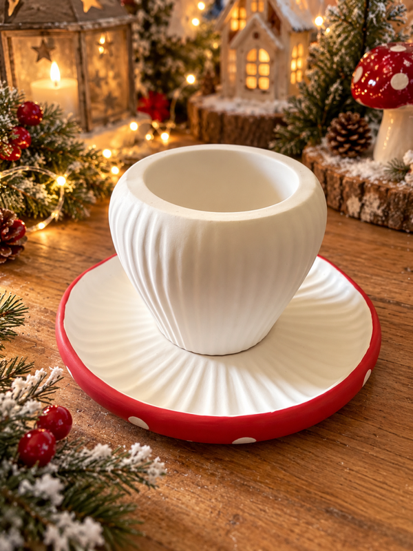 Le petit pot champignon de Noël