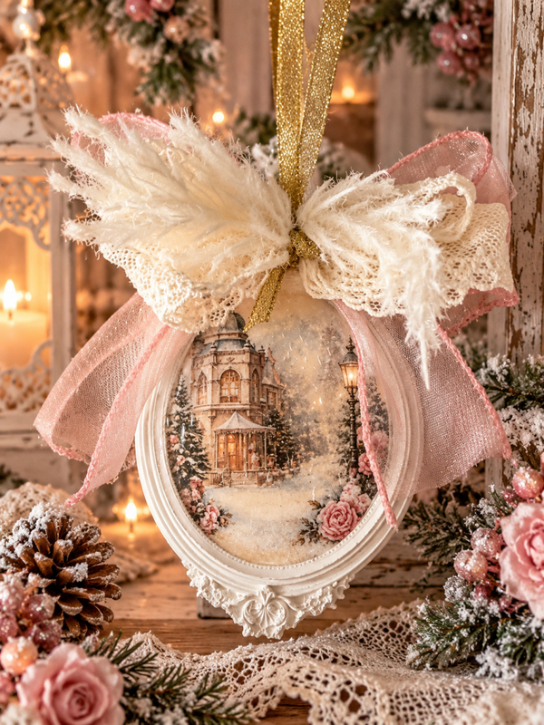 Suspensions Shabby – Douceur d’Hiver