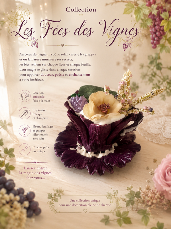 Tasse  Collection Les Fées des Vignes ✨