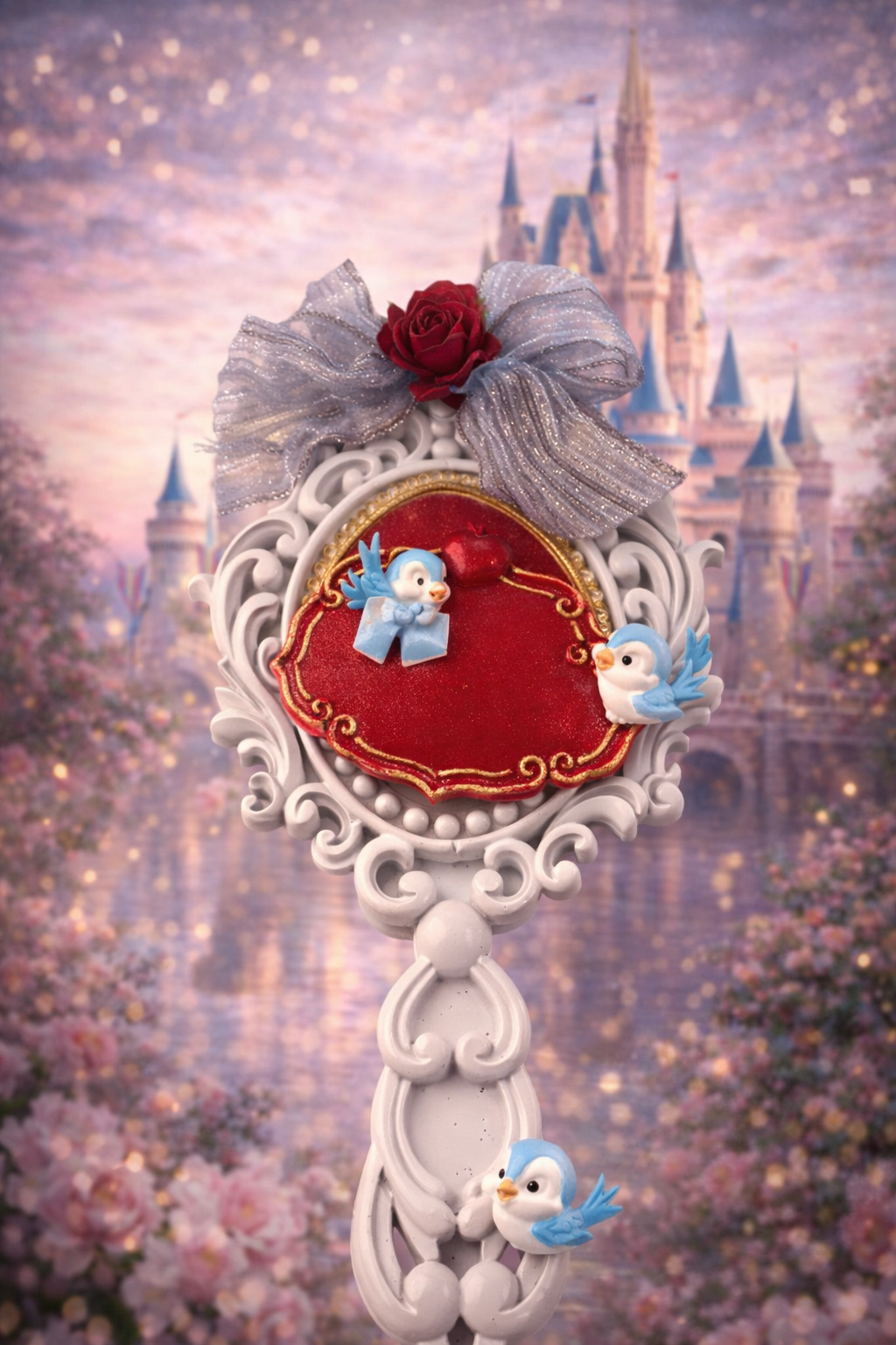 Miroir décoratif – Once Upon a Time  « Croque pas la pomme »