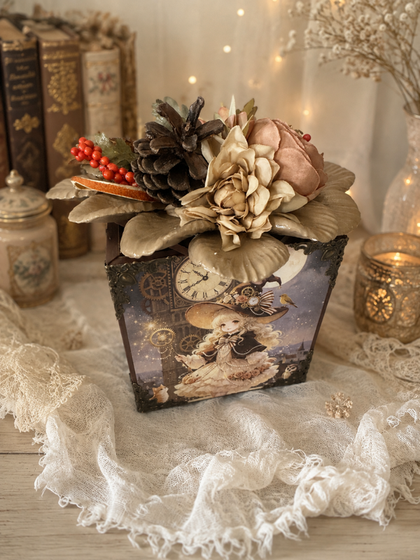 Boîte Cube – Le Temps Enchanté ✨