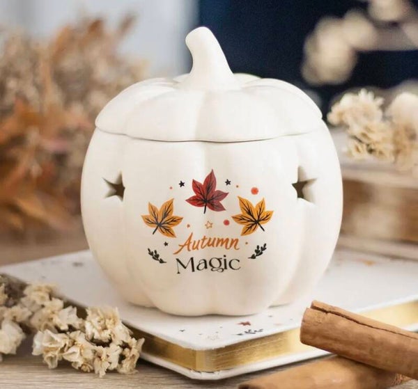 Brûleur d'huile citrouille magique d'automne