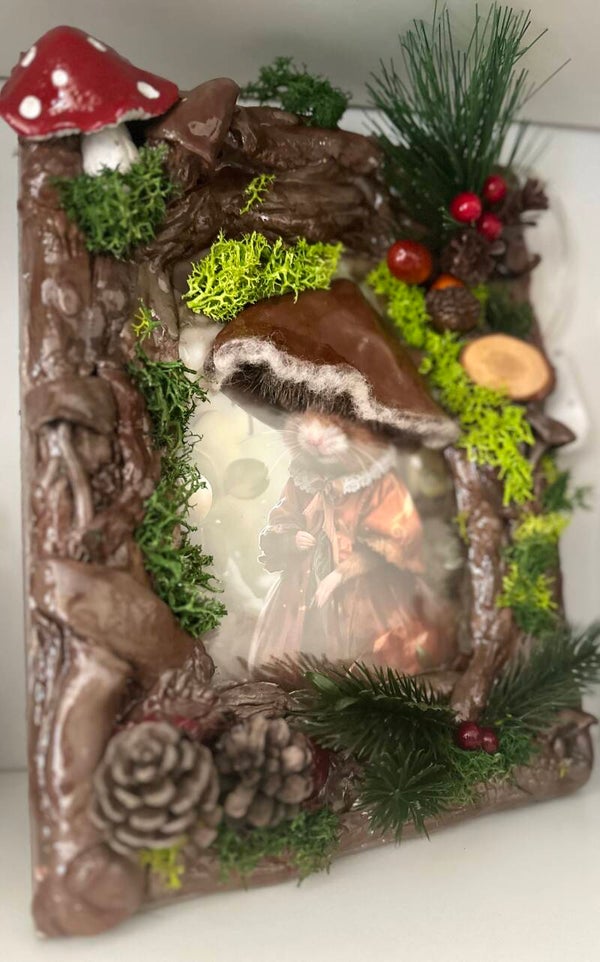 Cadre Enchanté “Forêt Mystérieuse” ✨