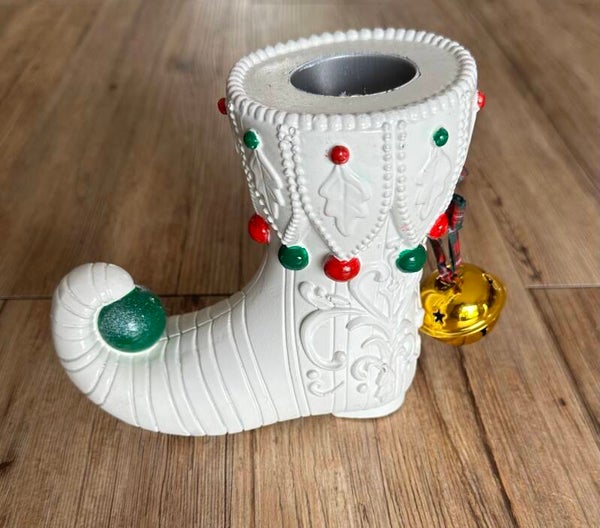 Bottine Magique du Lutin – Porte-bougie de Noël