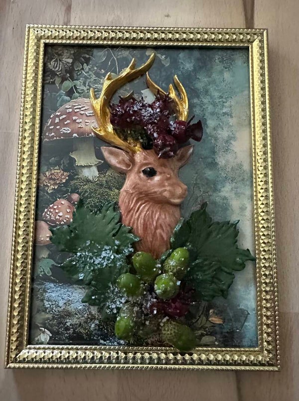 Cadre “Cerf Enchanté