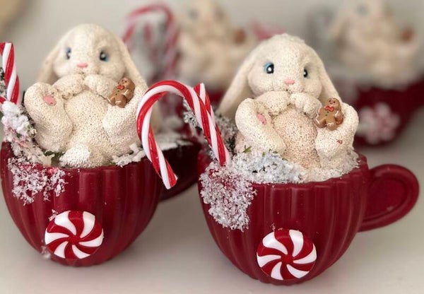 Lapin Gourmand de Noël – Vendu à l’unité ✨