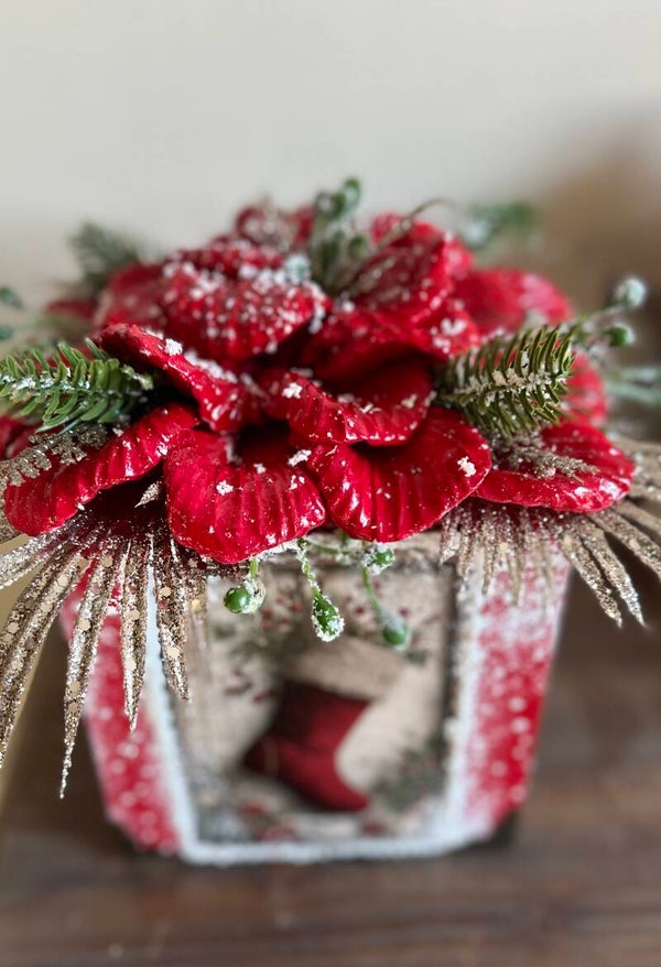 Boîte Décorative “Noël Vintage Givré” ✨🎅