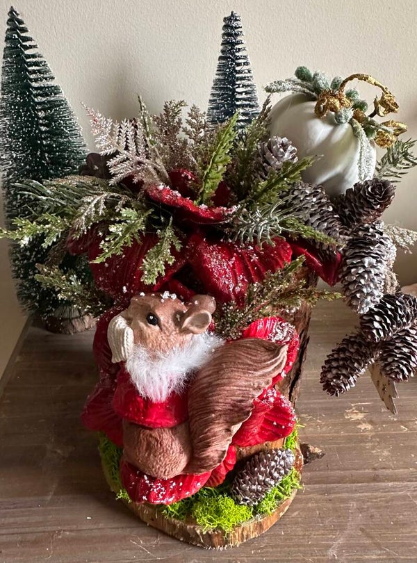 Décoration féerique de Noël à LED – L’Écureuil Enchanté