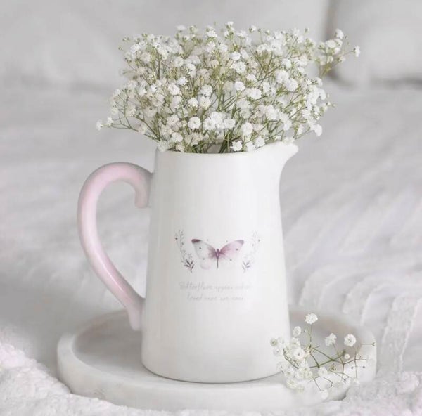 Pichet décoratif « Le Jardin des Papillons » ✨🦋