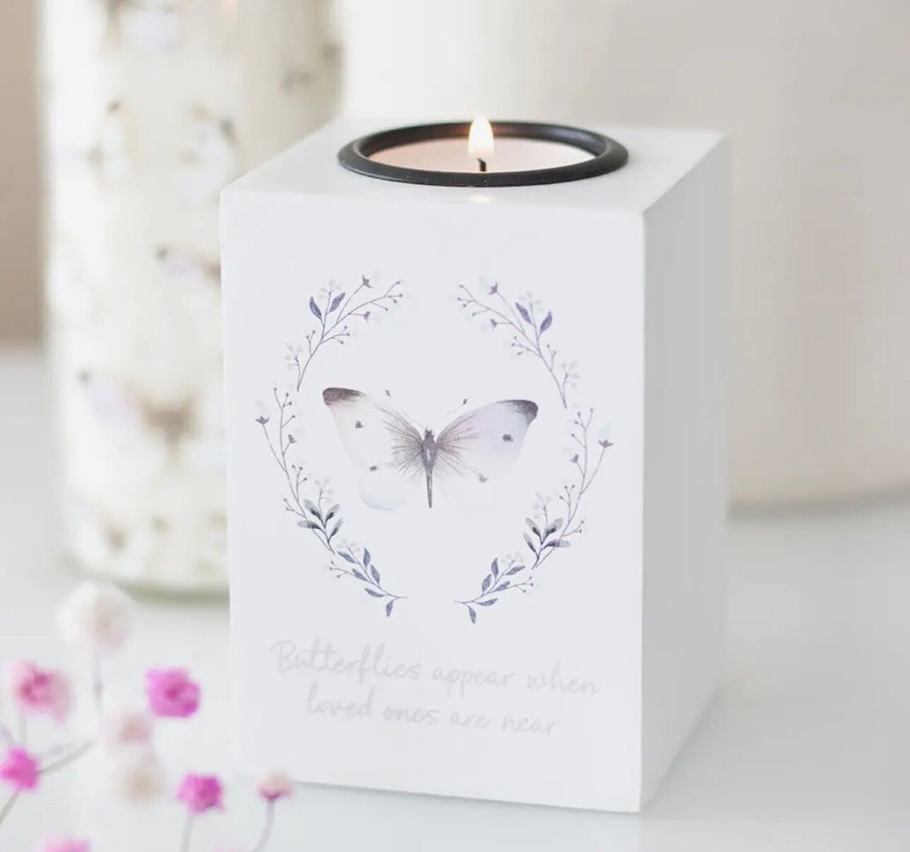 Porte-bougie « Le Papillon de Lumière » ✨🦋