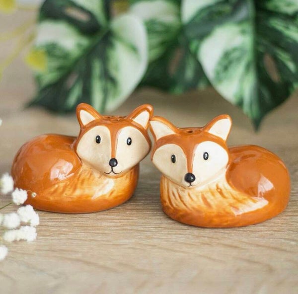 Salière & Poivrière Renards 🦊
