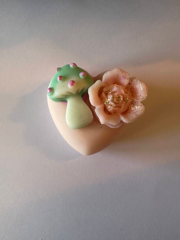 “Les Cœurs Enchantés : La Magie d’un Amour Éternel( la belle rose) ”