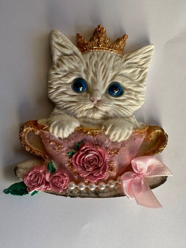 Magnet chaton royal
