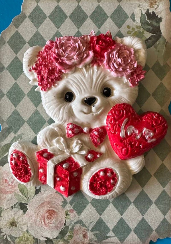 Magnet ours st Valentin