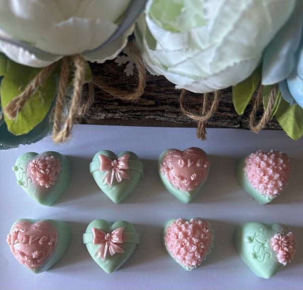 Fondants parfumés romantique une déclaration d’amour ( eucalyptus orange )