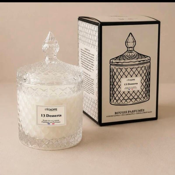 Bougie parfumée “13 Desserts” – Fabriquée en Provence ✨