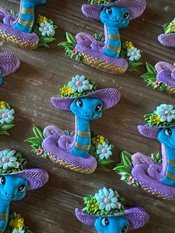 Magnets serpent printanier