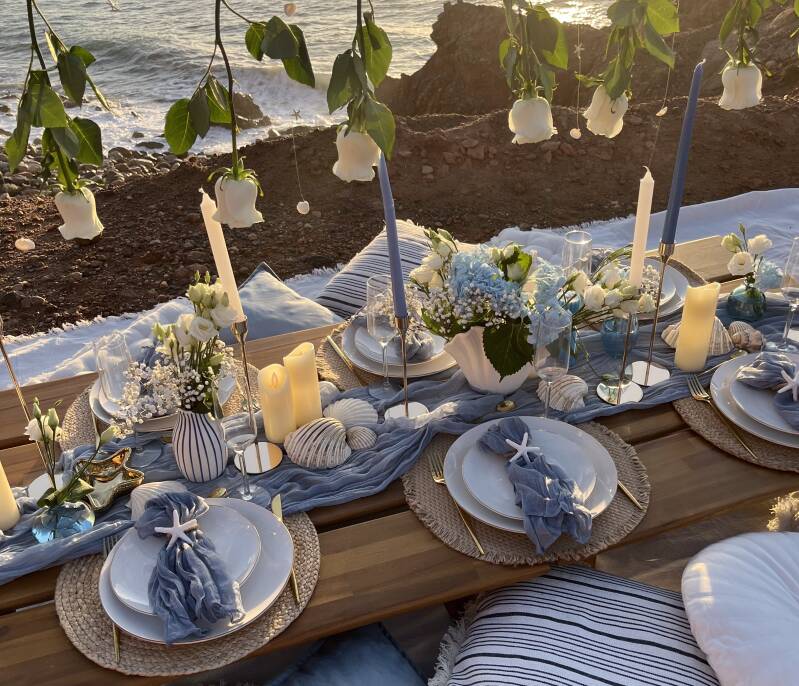 luxury picnic in almeria and mojacar