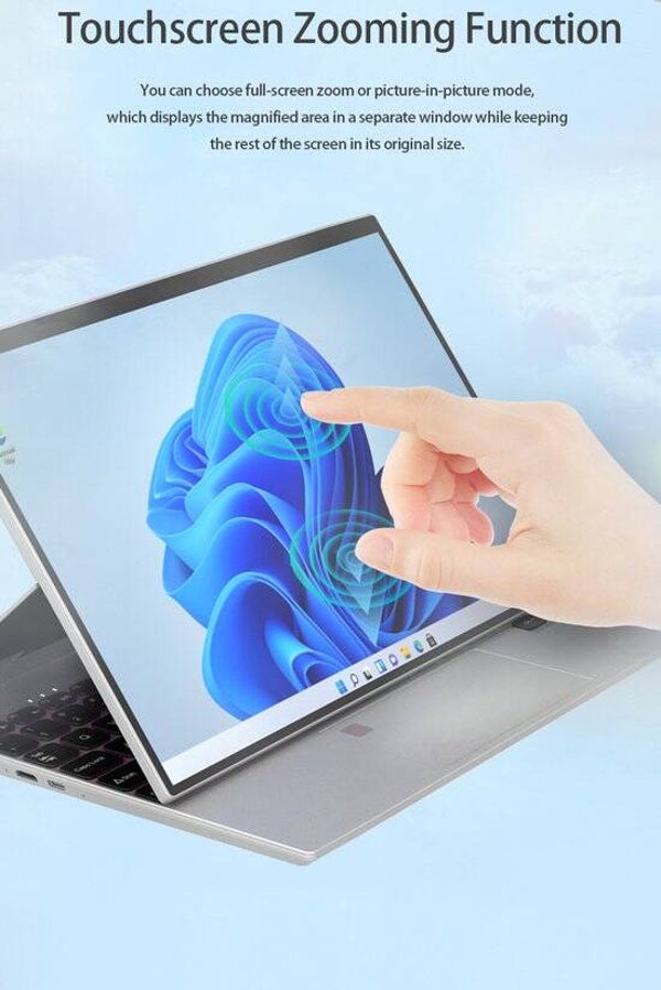 14 InchFull HD 16:10Intel Celeron processorRAM: 16 GB1000 GB opslagSSDIntel UHD GraphicsQWERTY toetsenbord lay-outTouchscreen