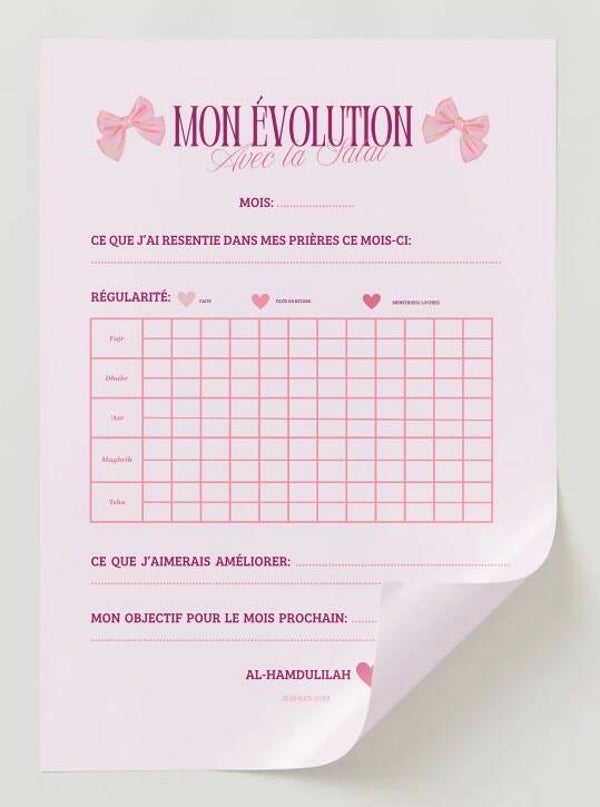 Mon évolution - avec la Salât