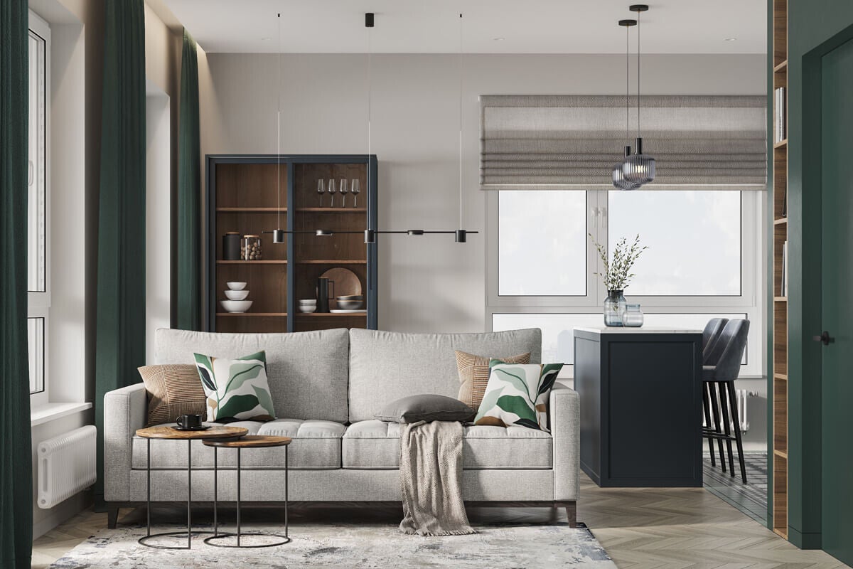 Design project for accommodation up to 100m2. Price per 1m2.