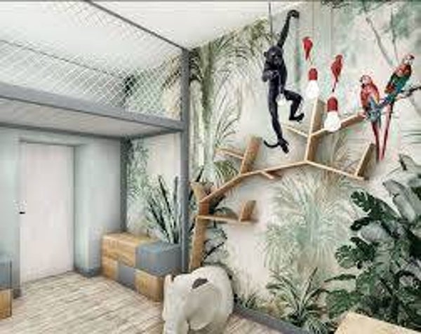 Artistic wall paintings. Price per 1m2.