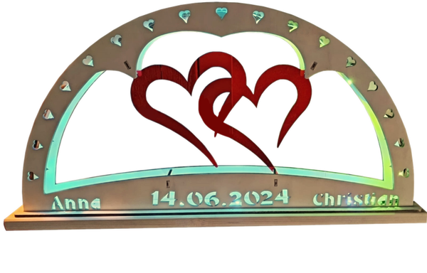 Hochzeit-Lichterbogen