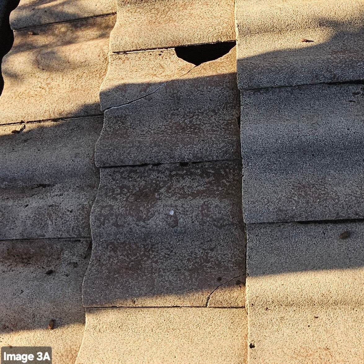 Damaged Roof Tile | Family Home Solutions | Canberra