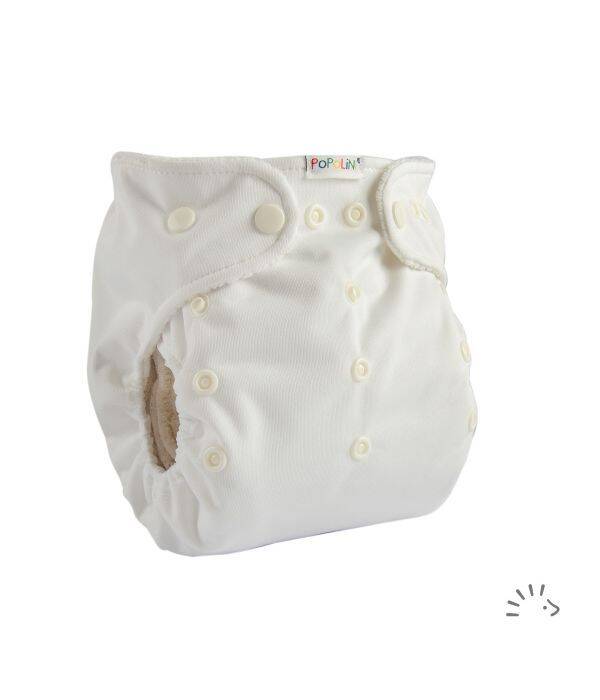 popolini - snap2fit - overbroekje - wit