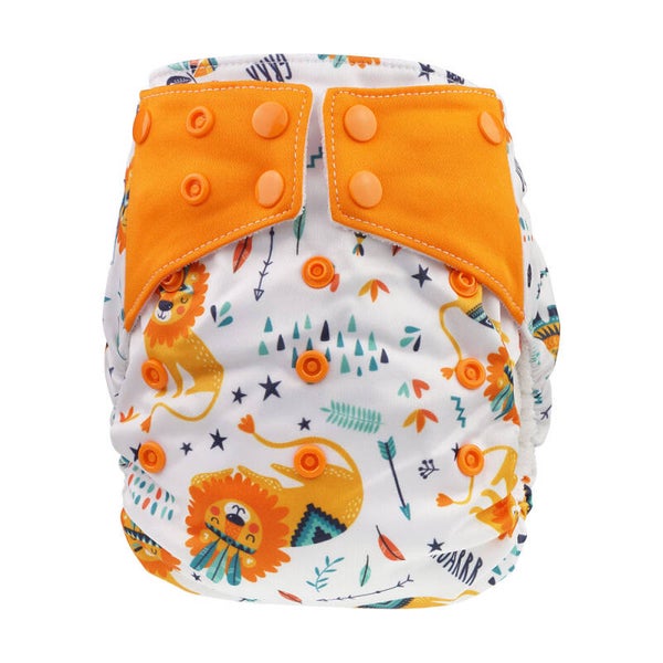 Blümchen - All in One - sleepy Lion - organic cotton -drukknoopjes