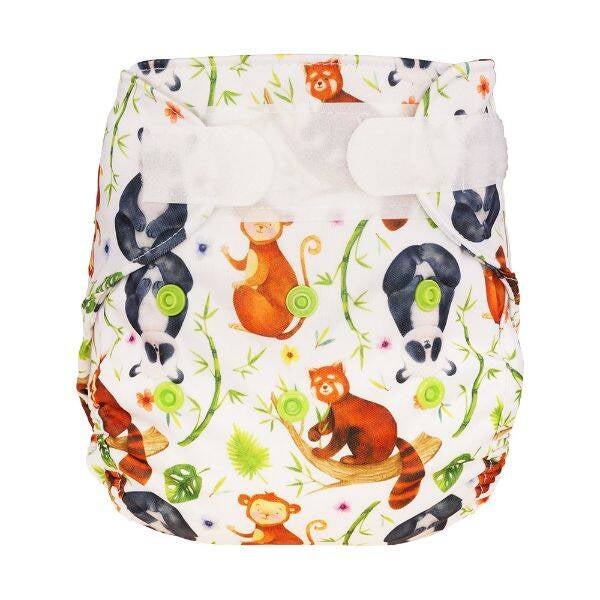 Blümchen overbroekje - new born (3-7 KG) Panda