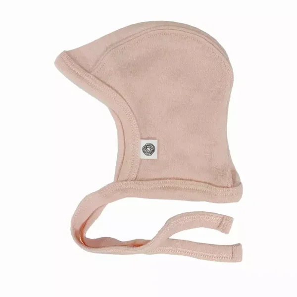 Merino wollen strikmutsje - Lille Barn - roze