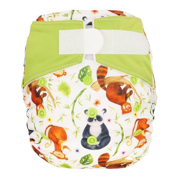 Blümchen - All in one luier - Panda - Klittenband