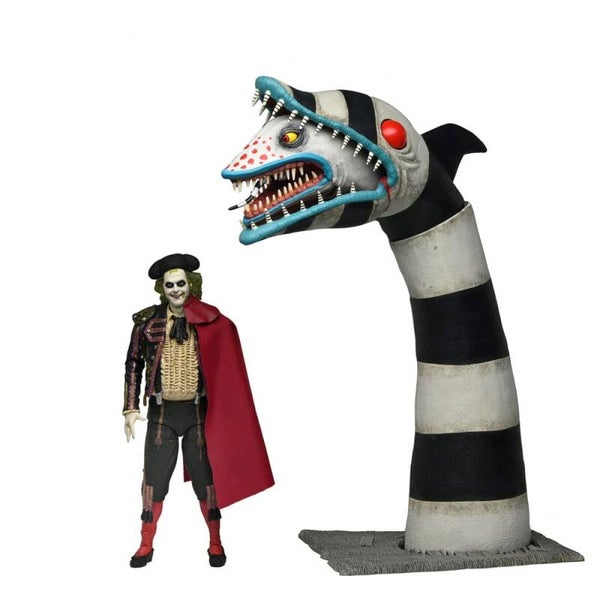 BEETLEJUICE BEETLEJUICE ACTION FIGURE 2 PACK ULTIMATE "MATADOR" BEETLEJUICE AND SANDWORM 18CM