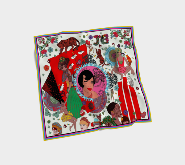 Foulard en soie *Joséphine*