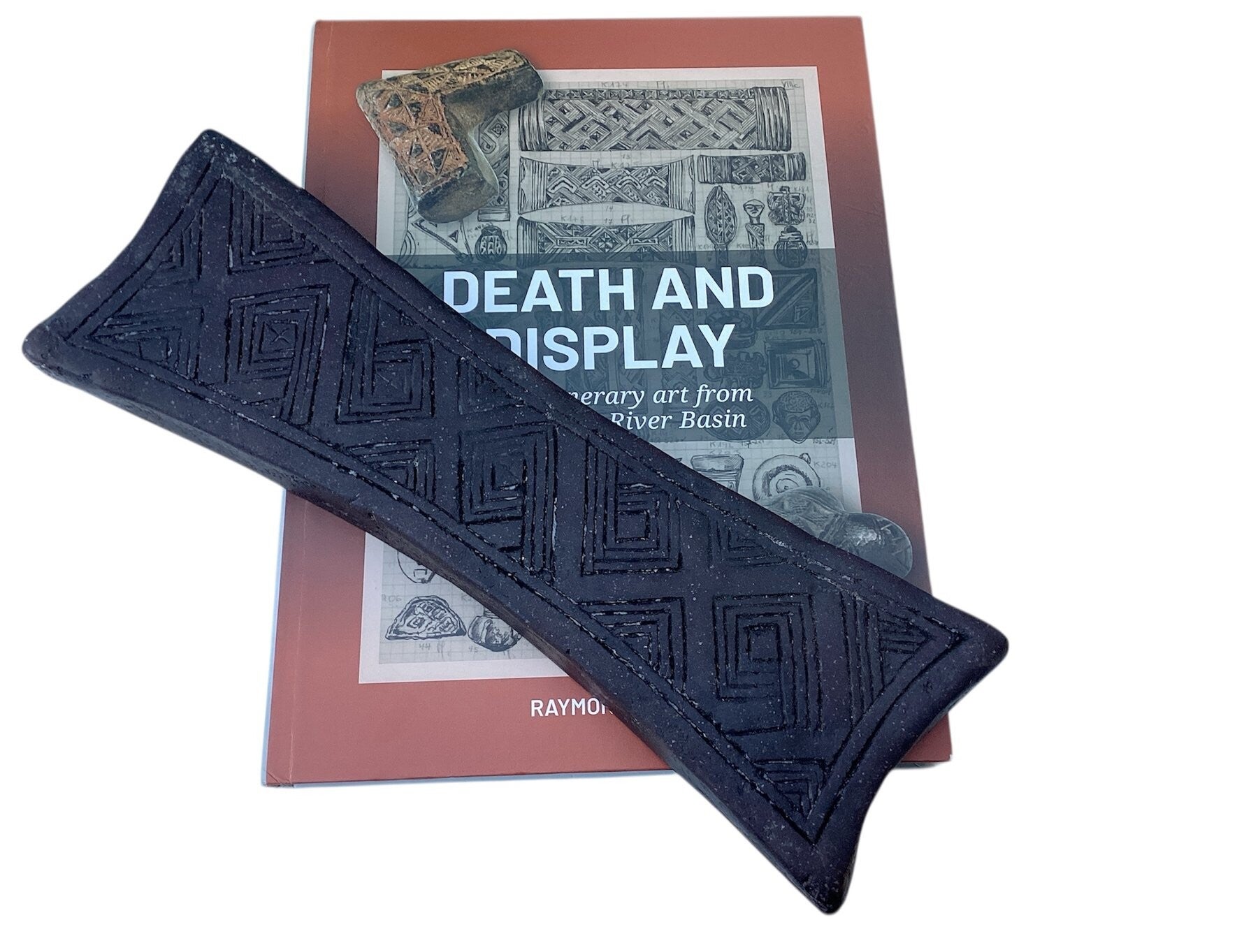 260250 - Rare & Old African Kuba Tukula Bongotol used as a funeral gift - Congo.